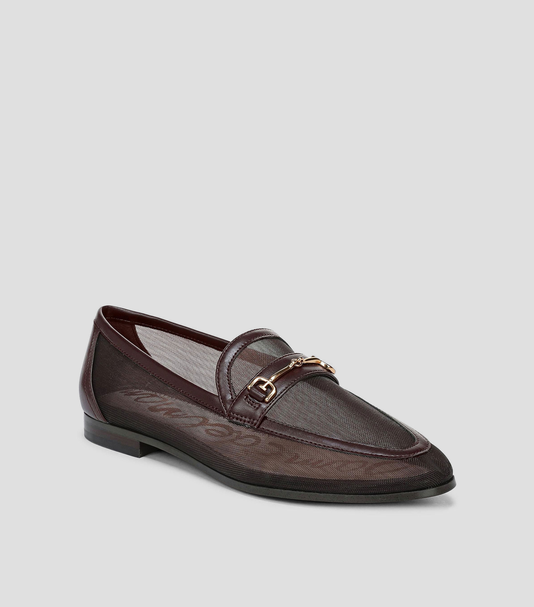 Mocasines con herraje metálico Mujer